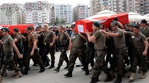 Трое турецких военных застрелены в провинции Хаккари